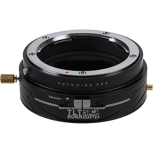 FotodioX Pro TLT ROKR Tilt-Shift Lens Mount Adapter for Contax/Yashica&nbspMount Lens to Micro Four Thirds Mount Camera