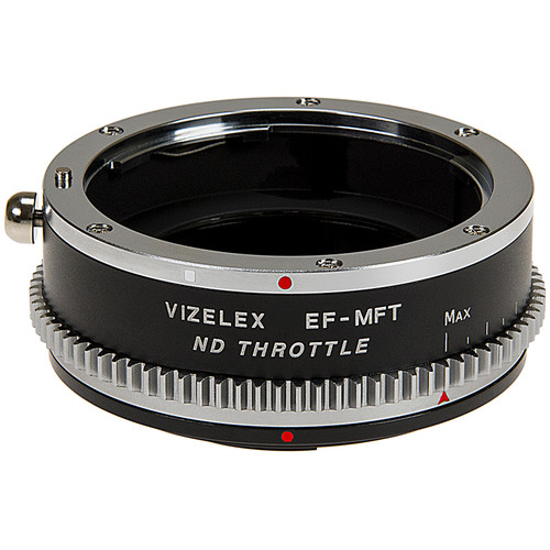 FotodioX Vizelex Cine ND Throttle Lens Mount Adapter for Canon EF or EF-S-Mount Lens to Micro Four Thirds-Mount Camera