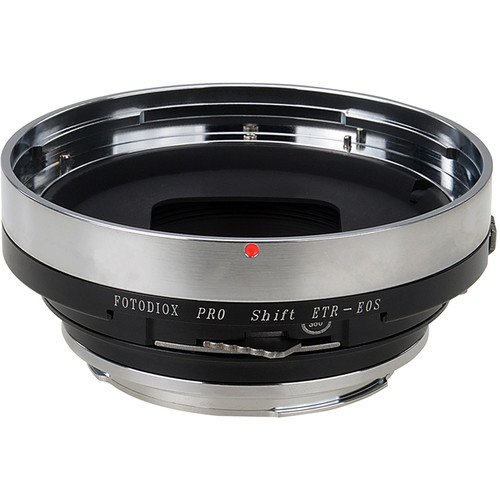FotodioX Pro Shift Mount Adapter for Bronica ETR Lens to Canon EOS Camera