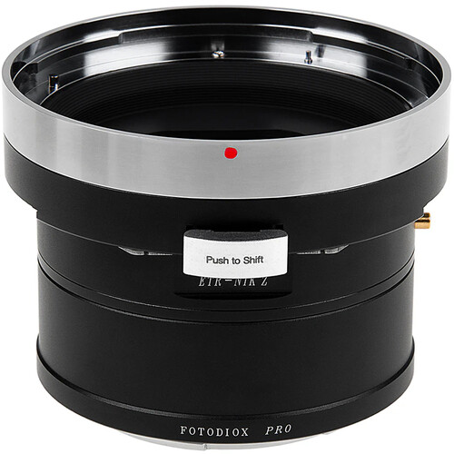 FotodioX Pro Lens Mount Shift Adapter (Bronica ETR to Nikon Z)