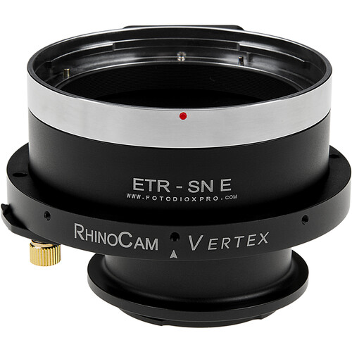 FotodioX RhinoCam Vertex Rotating Stitching Adapter: Bronica ETR to Sony E-Mount