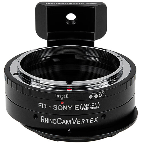FotodioX RhinoCam Vertex Rotating Stitching Adapter (Canon FD to Sony E-Mount)