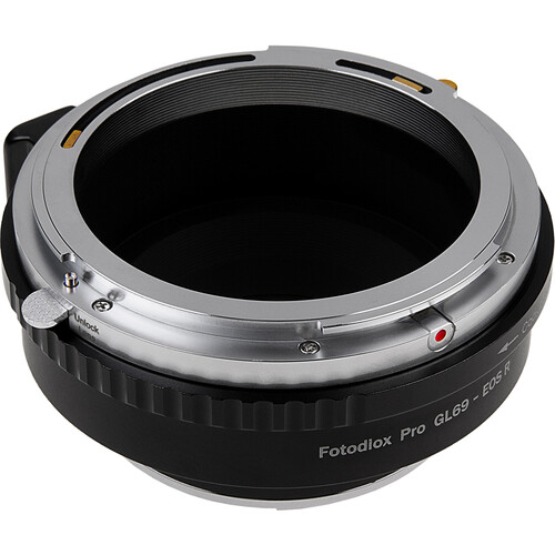 FotodioX Pro Lens Mount Adapter Compatible with Fujica GL69 Mount Lens to Canon RF-Mount Mirrorless Camera Systems