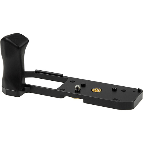 FotodioX Deluxe Metal Camera Hand Grip for Nikon Zf Camera with Wooden Accent