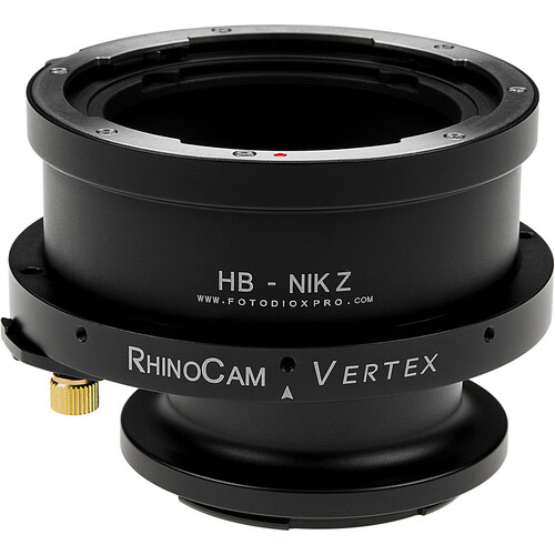 FotodioX RhinoCam Vertex Rotating Stitching Adapter for Hasselblad V Lens to Nikon Z Mirrorless Cameras