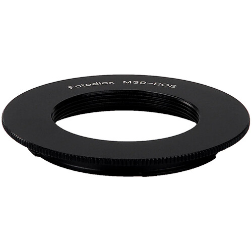 FotodioX Lens Mount Adapter (M39 to Canon EF/EF-S v10 Chip)