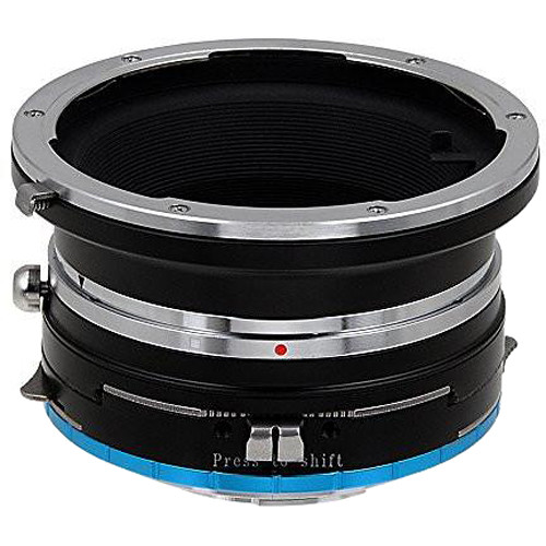 FotodioX Pro Shift Lens Mount Adapter (Mamiya 645 to FUJIFILM X)