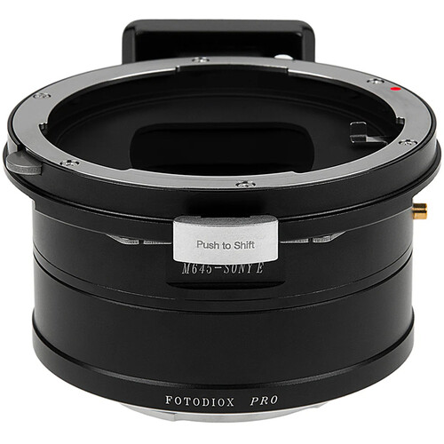 FotodioX Pro Shift Lens Mount Adapter (Mamiya 645 to Sony E)