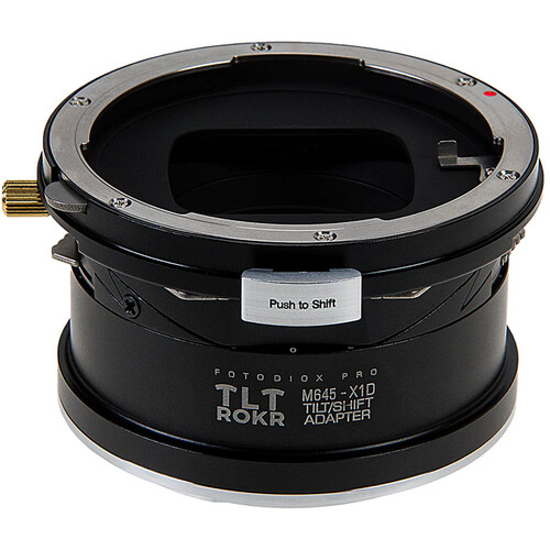 FotodioX Pro TLT ROKR Tilt/Shift Lens Mount Adapter for Mamiya 645 Lens to Hasselblad X-Mount Camera Body