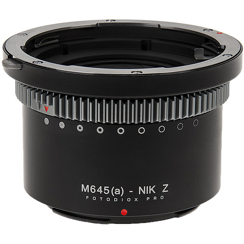 FotodioX Mamiya 645 AF/AFD Lens to Nikon