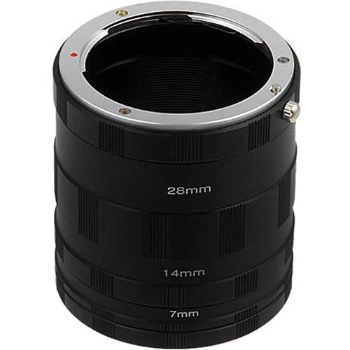 FotodioX Macro Extension Tube Set for Sony Alpha MACRO-TUBE-SNYE