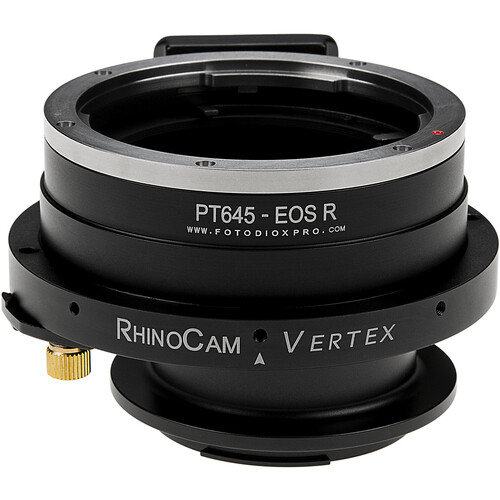 FotodioX RhinoCam Vertex Rotating Stitching Adapter for Pentax 645 Lens to Canon RF Mirrorless Cameras
