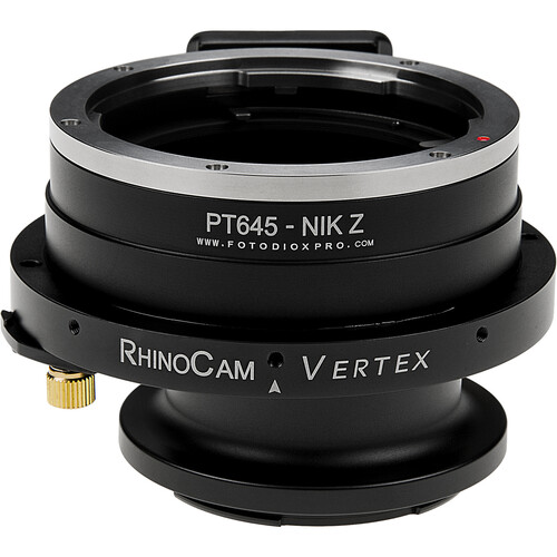 FotodioX RhinoCam Vertex Rotating Stitching Adapter for Pentax 645 Lens to Nikon Z Mirrorless Cameras