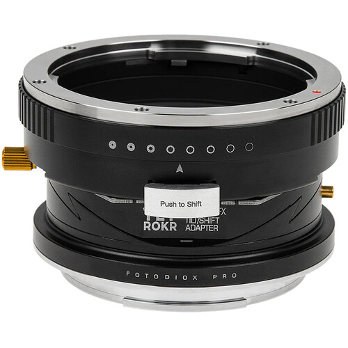 FotodioX Pro TLT ROKR Tilt/Shift Lens Mount Adapter for Pentax 645 Lens to FUJIFILM G-Mount Camera Body