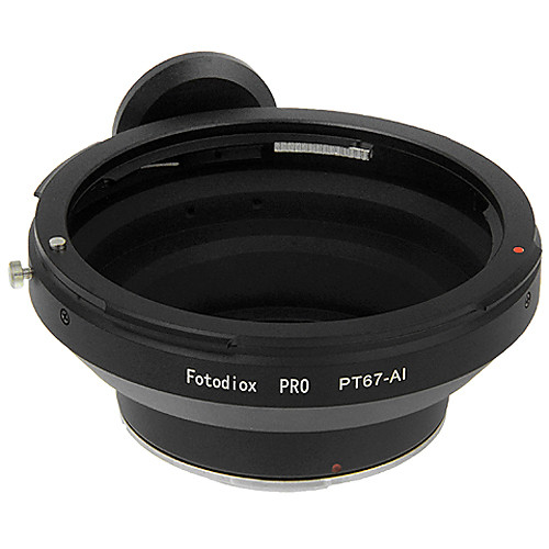 FotodioX Pro Lens Mount Adapter for Pentax 67 Lens P67NIKFPRO
