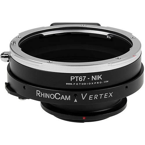 FotodioX RhinoCam Vertex Rotating Stitch Adapter for Pentax 6x7 Mount Lens to Nikon F Camera