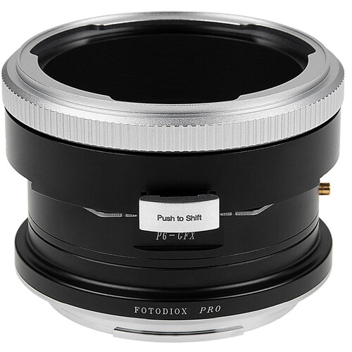 FotodioX Pro Lens Mount Shift Adapter for Pentacon 6 to FUJIFILM G-Mount Camera