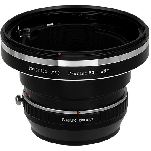 FotodioX Pro Mount Adapter for Bronica GS-1/PG Lens to Micro Four Thirds Camera