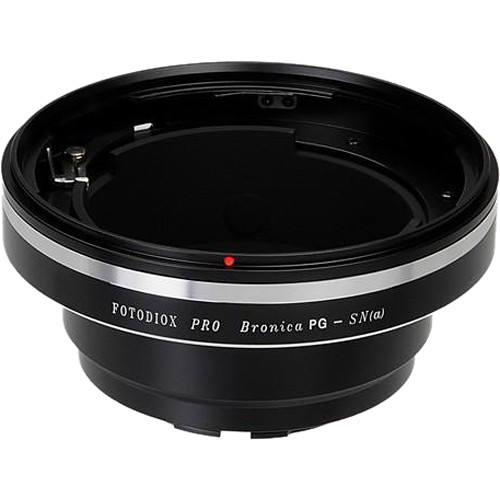 FotodioX Pro Mount Adapter for Bronica GS-1/PG Lens to Sony A-Mount Camera