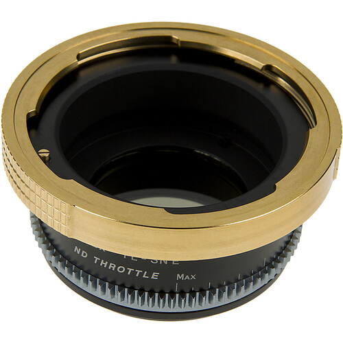 FotodioX Vizelex Cine ND Throttle Lens Mount Adapter for ARRI PL Lens to Sony E-Mount Camera