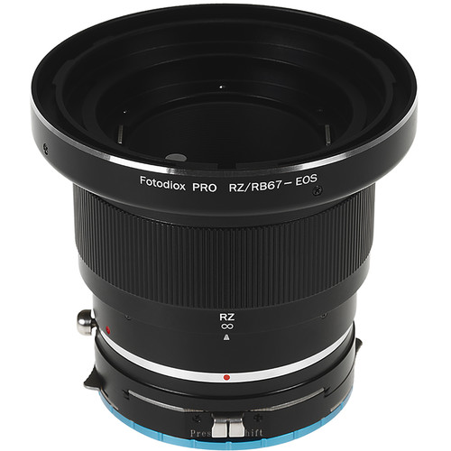FotodioX Pro Lens Mount Shift Adapter for Mamiya RB/RZ-Mount Lens to FUJIFILM X-Mount Camera