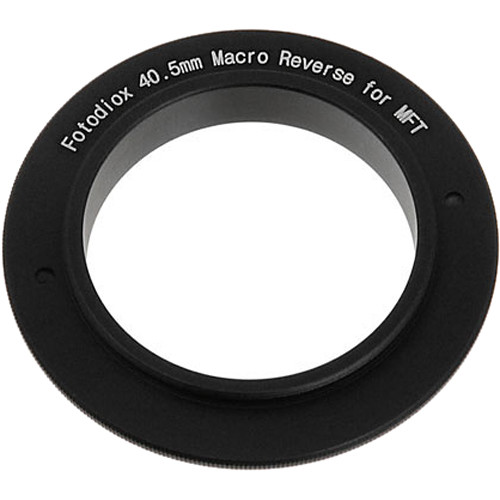 fotodiox 58mm reverse mount macro adapter ring for canon ef mount cameras