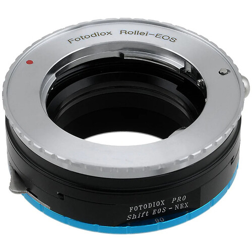 FotodioX Pro Lens Mount Shift Double Adapter for Rollei 35 (SL35) Lens to Sony E-Mount