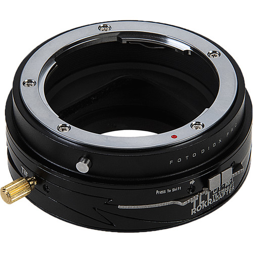 FotodioX Pro TLT ROKR Tilt/Shift Lens Mount Adapter for Contax/Yashica-Mount Lens to FUJIFILM G-Mount Camera