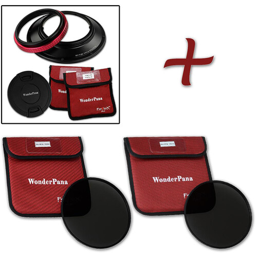 FotodioX WonderPana 145 Core Unit for Rokinon/Samyang 14mm Lens with 145mm Solid Neutral Density 1.2 and 1.5 Filters