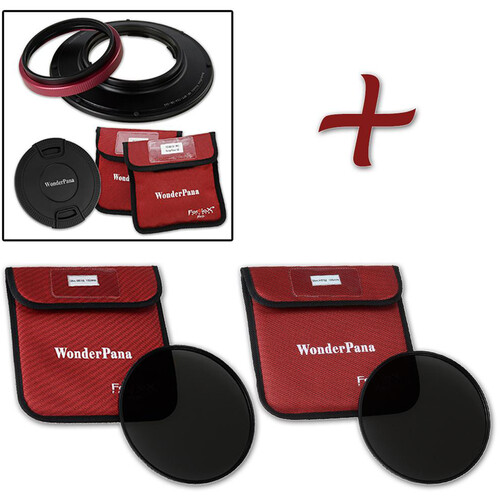 FotodioX WonderPana 145 Core Unit for Olympus 7-14mm PRO Lens with 145mm Solid Neutral Density 1.2 and 1.5 Filters