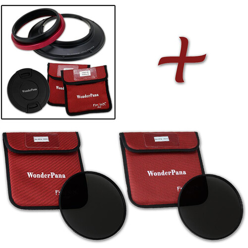 FotodioX WonderPana 145 Core Unit for Sigma 20mm Art Lens with 145mm Solid Neutral Density 1.2 and 1.5 Filters