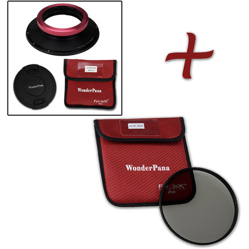 FotodioX WonderPana FreeArc XL Core Unit Kit for Sigma 12-24mm Art Lens with 186mm Slim Circular Polarizer Filter