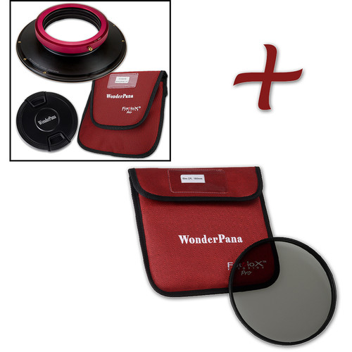 FotodioX WonderPana FreeArc XL Core Unit Kit for Sigma 14-24mm Art Lens with 186mm Slim Circular Polarizer Filter