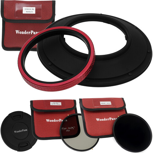 FotodioX WonderPana 145 Core Unit for Canon 14mm Lens with 145mm Circular Polarizer and 145mm Solid Neutral Density 3.0 Filters