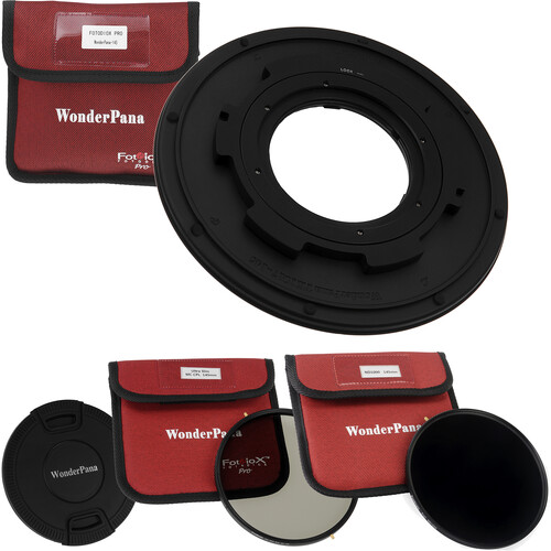 FotodioX WonderPana 145 Core Unit for Tokina 10-17mm Lens with 145mm Circular Polarizer and 145mm Solid Neutral Density 3.0 Filters