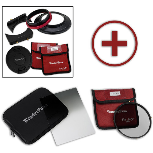 FotodioX WonderPana FreeArc Core Unit Kit for Sigma 20mm Art Lens with 6.6 x 8.5