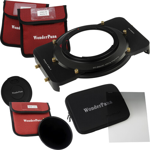 FotodioX WonderPana FreeArc Core Unit Kit for Canon TS-E 17mm Lens with 145mm Solid Neutral Density 3.0 and 6.6 x 8.5