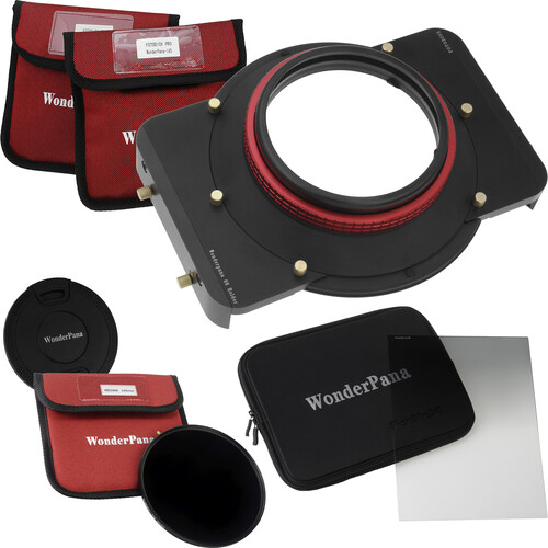 FotodioX WonderPana FreeArc Core Unit Kit for Rokinon/Samyang 14mm Lens with 145mm Solid Neutral Density 3.0 and 6.6 x 8.5