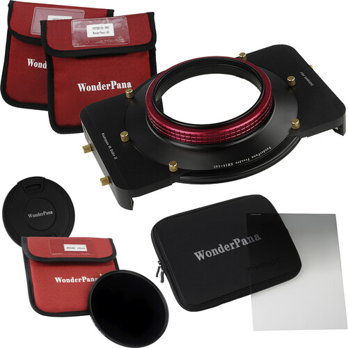 FotodioX WonderPana FreeArc Core Unit Kit for Sigma 14mm Lens with 145mm Solid Neutral Density 3.0 and 6.6 x 8.5