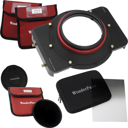 FotodioX WonderPana FreeArc Core Unit Kit for Rokinon/Samyang 14mm Lens with 145mm Solid Neutral Density 3.0 and 6.6 x 8.5