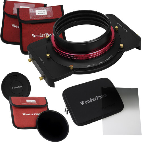 FotodioX WonderPana FreeArc Core Unit Kit for Nikon 14-24mm Lens with 145mm Solid Neutral Density 3.0 and 6.6 x 8.5