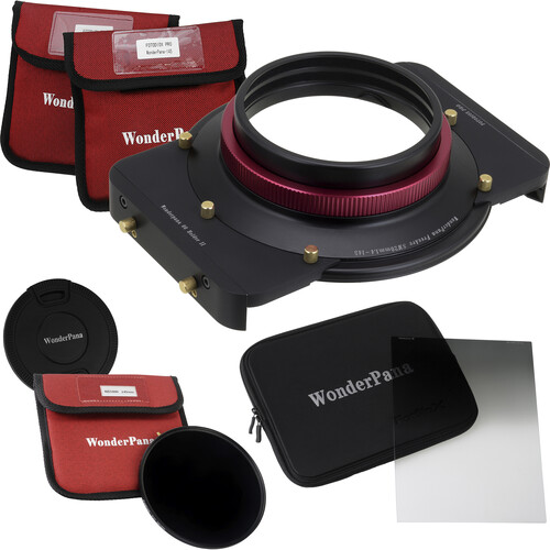 FotodioX WonderPana FreeArc Core Unit Kit for Sigma 20mm Art Lens with 145mm Solid Neutral Density 3.0 and 6.6 x 8.5