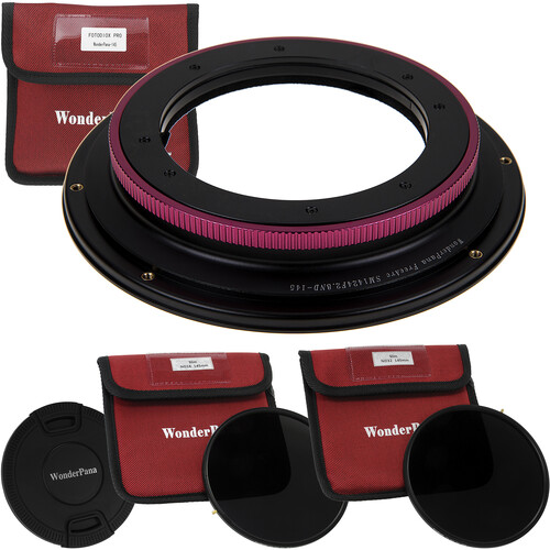 FotodioX WonderPana FreeArc 145mm ND16 and ND32 Kit for Sigma 14-24mm f/2.8 DG DN Art Lens (Leica L/Sony E)