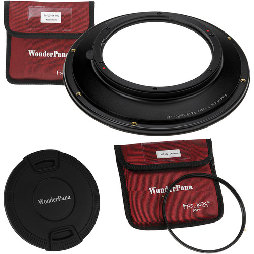 FotodioX WonderPana FreeArc 145mm MC-UV Kit for Nikon PC NIKKOR 19mm f/4E ED Tilt-Shift Lens