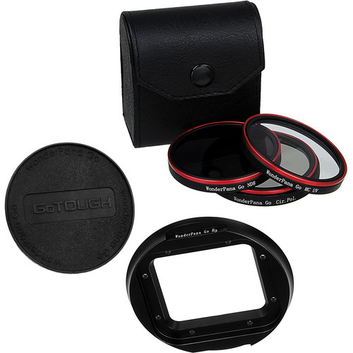 FotodioX Pro WonderPana Filter Kit for GoPro Hero3/3+ in Standard Housing (UV/CPL/ND8)