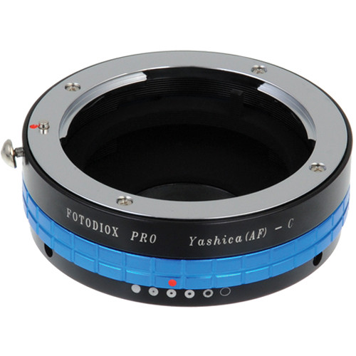 FotodioX Yashica 230 AF Pro Lens Adapter with Built-In Iris for C-Mount Cameras
