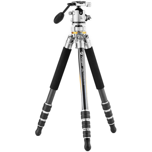 Fotopro TL-74C Global Elite Carbon Fiber Tripod with LG-9R Ball Head
