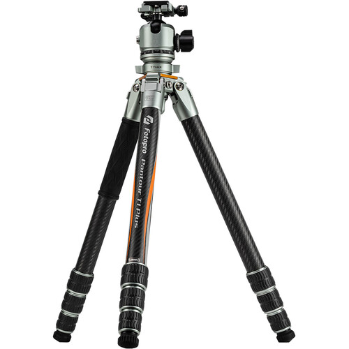 Fotopro Pantour T1 Plus Tripod with Ball Head and T-Track Leveling Bowl