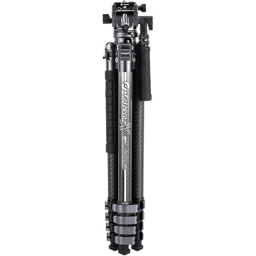 Fotopro X-Airfly Carbon Fiber Travel Tripod (Gray)