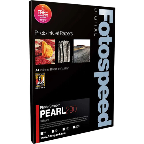 Fotospeed Photo Smooth Pearl Inkjet Paper (8.25 x 11.5